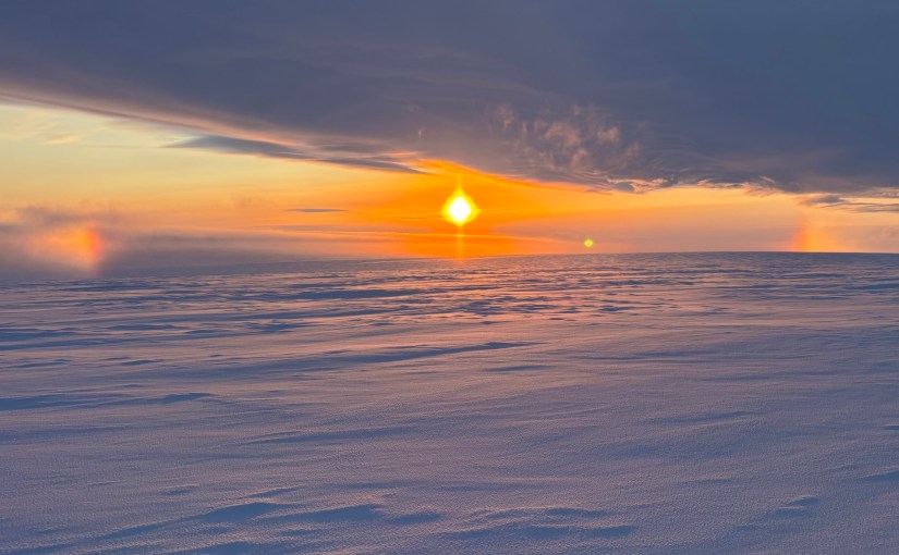 Dag 28: Bikkjekaldt over Åsgardfonna « Svalbard på&nbsp;langs»